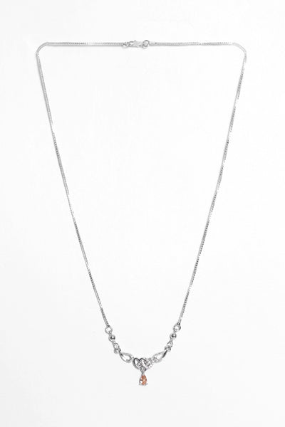 Silver Pendent Chain Necklace