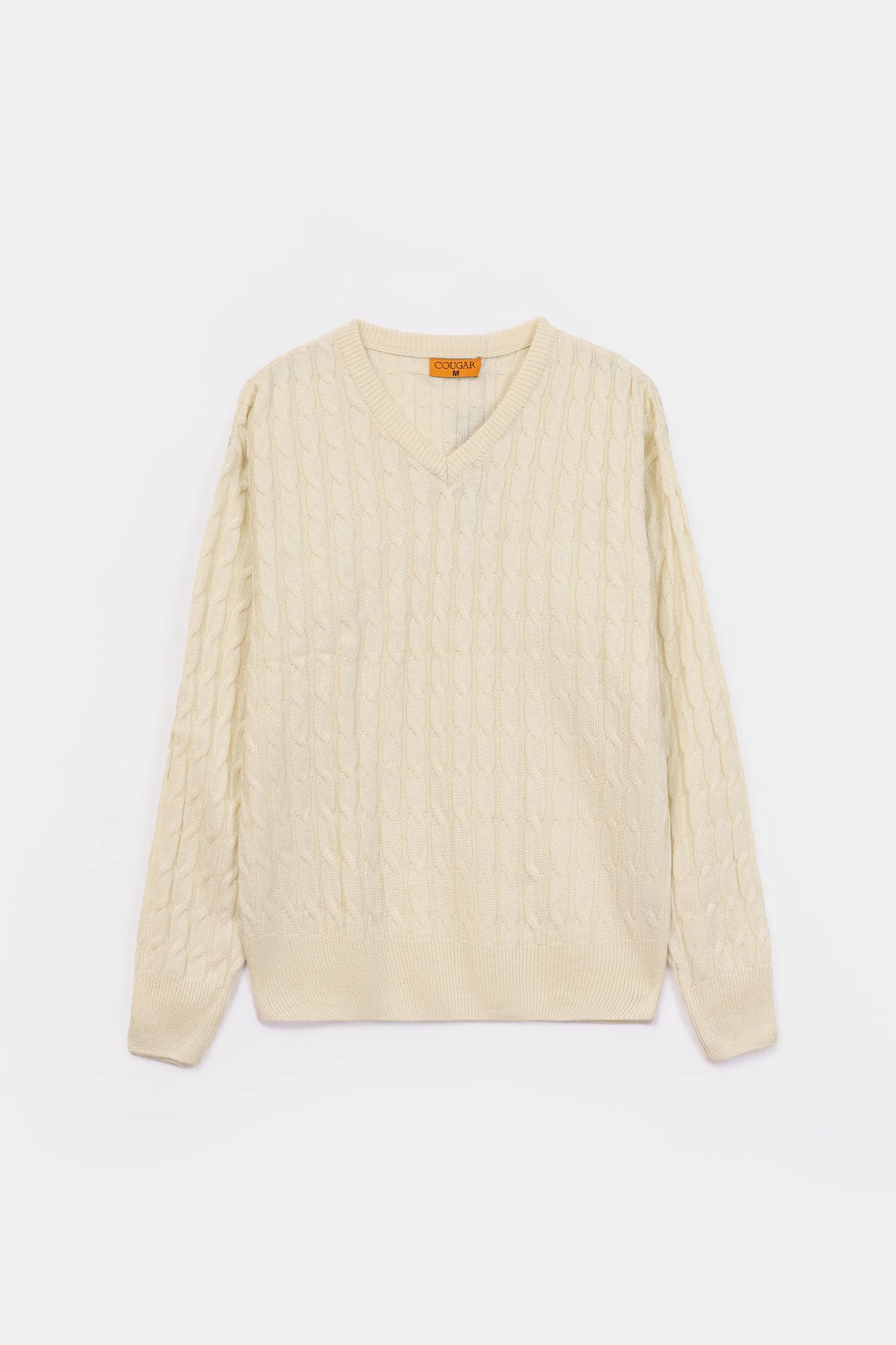 Cable Knit Sweater - Cougar Clothing