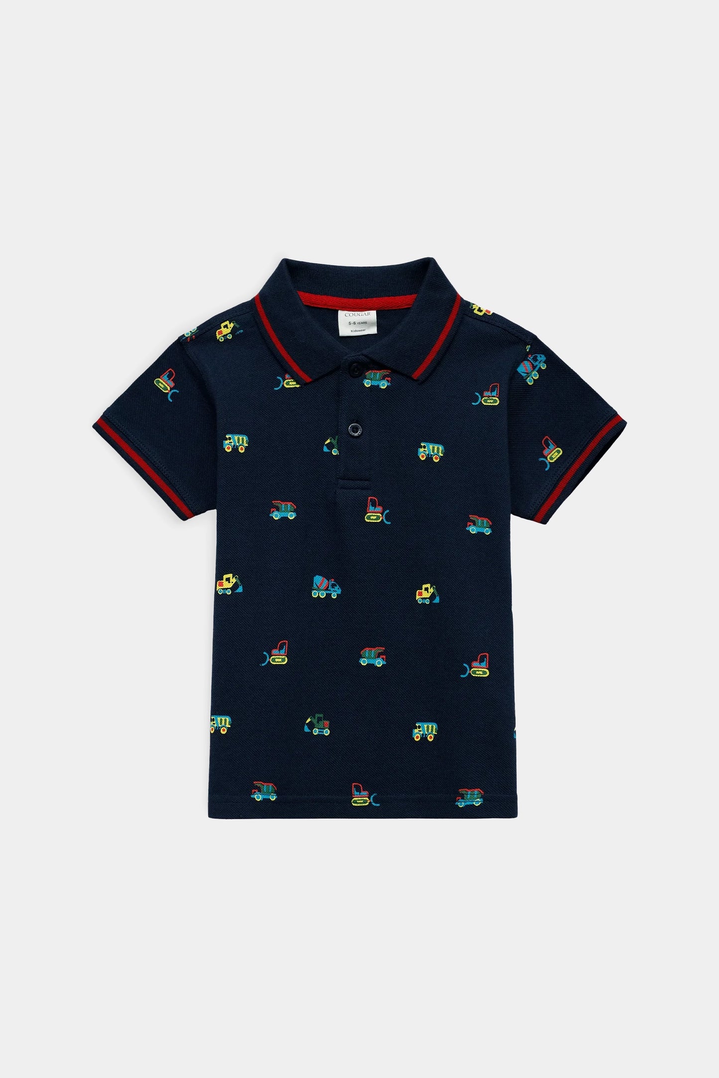 All Over Printed Polo - Cougar Clothing