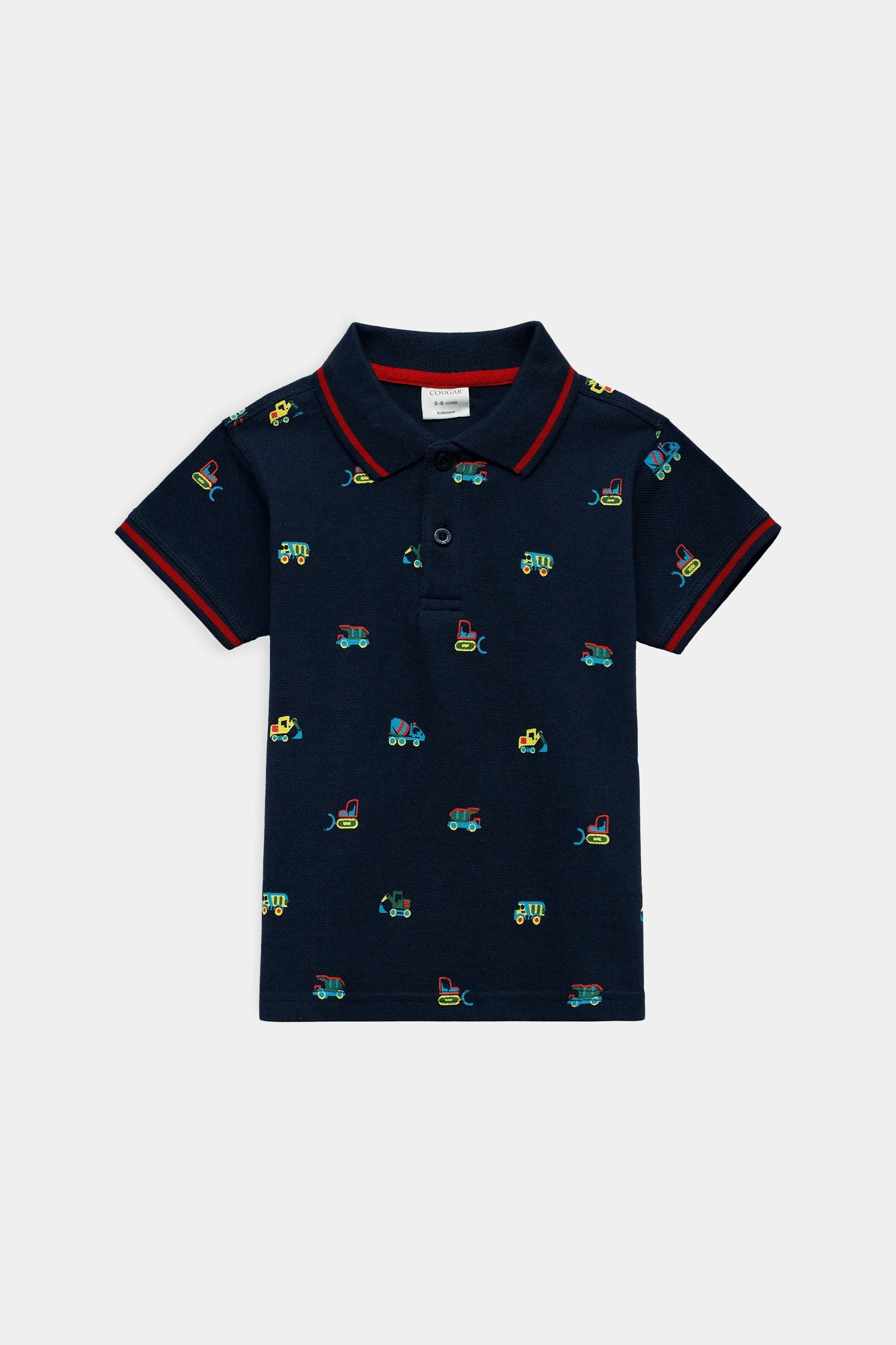 All Over Printed Polo - Cougar Clothing