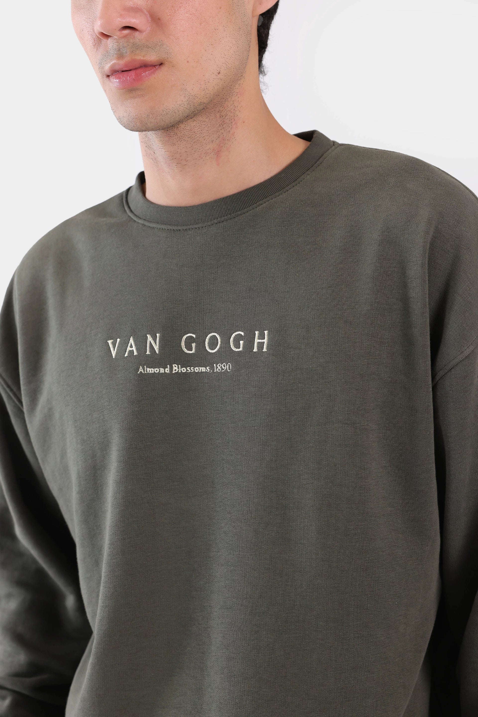 Back Printed Terry Sweatshirt - Cougar Clothing