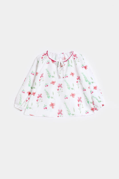 Floral Print Dress - Cougar Clothing