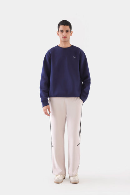 Straight Striped Trousers