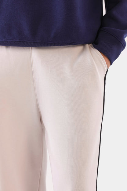 Straight Striped Trousers