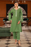Green Embroidered Kurti With Trousers