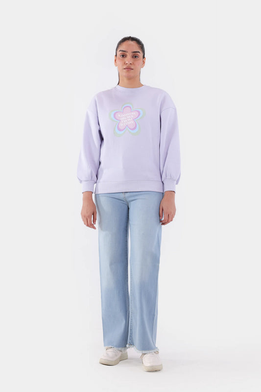 Floral Print Sweatshirt - Cougar Clothing