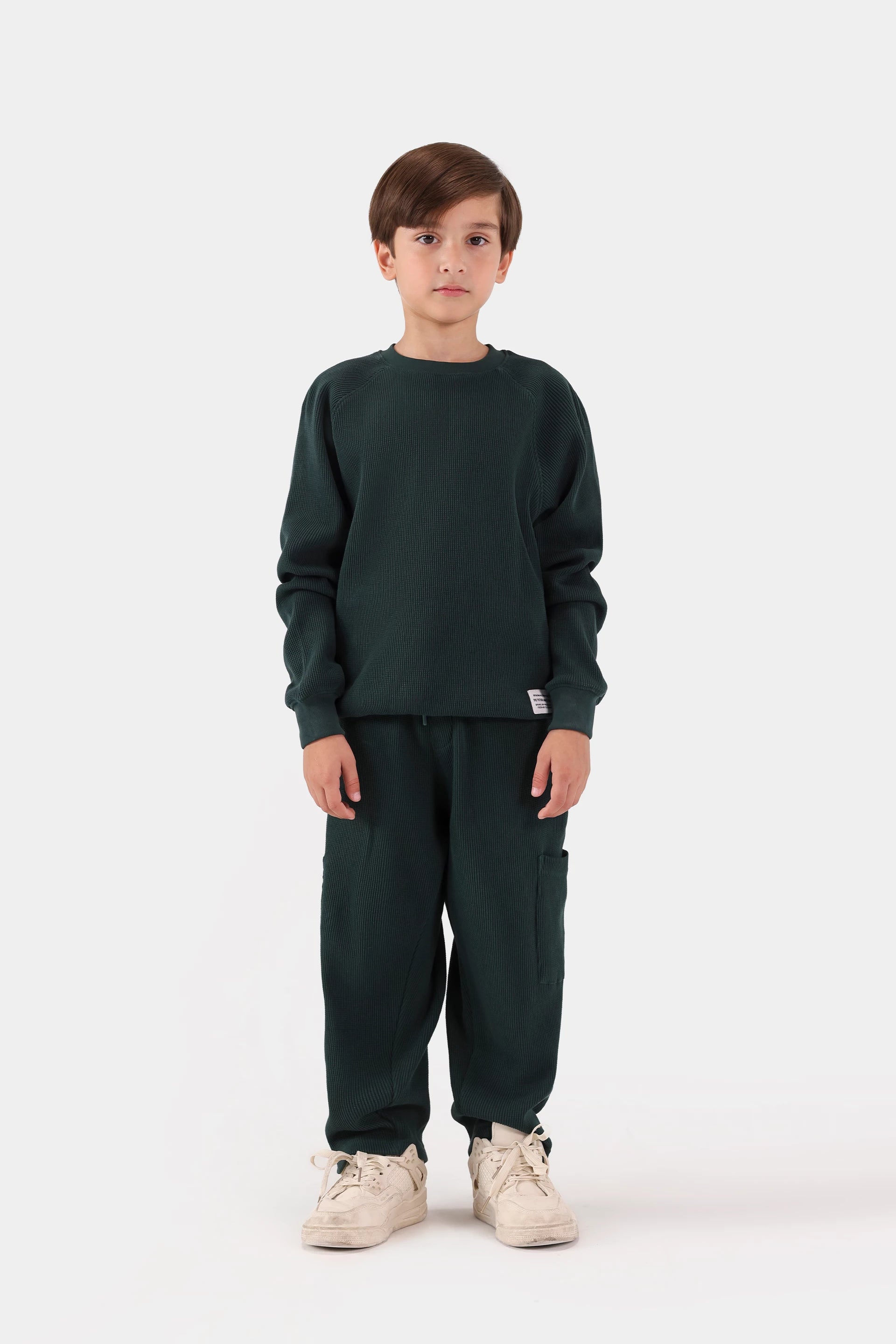 Waffle Knit Trousers - Cougar Clothing