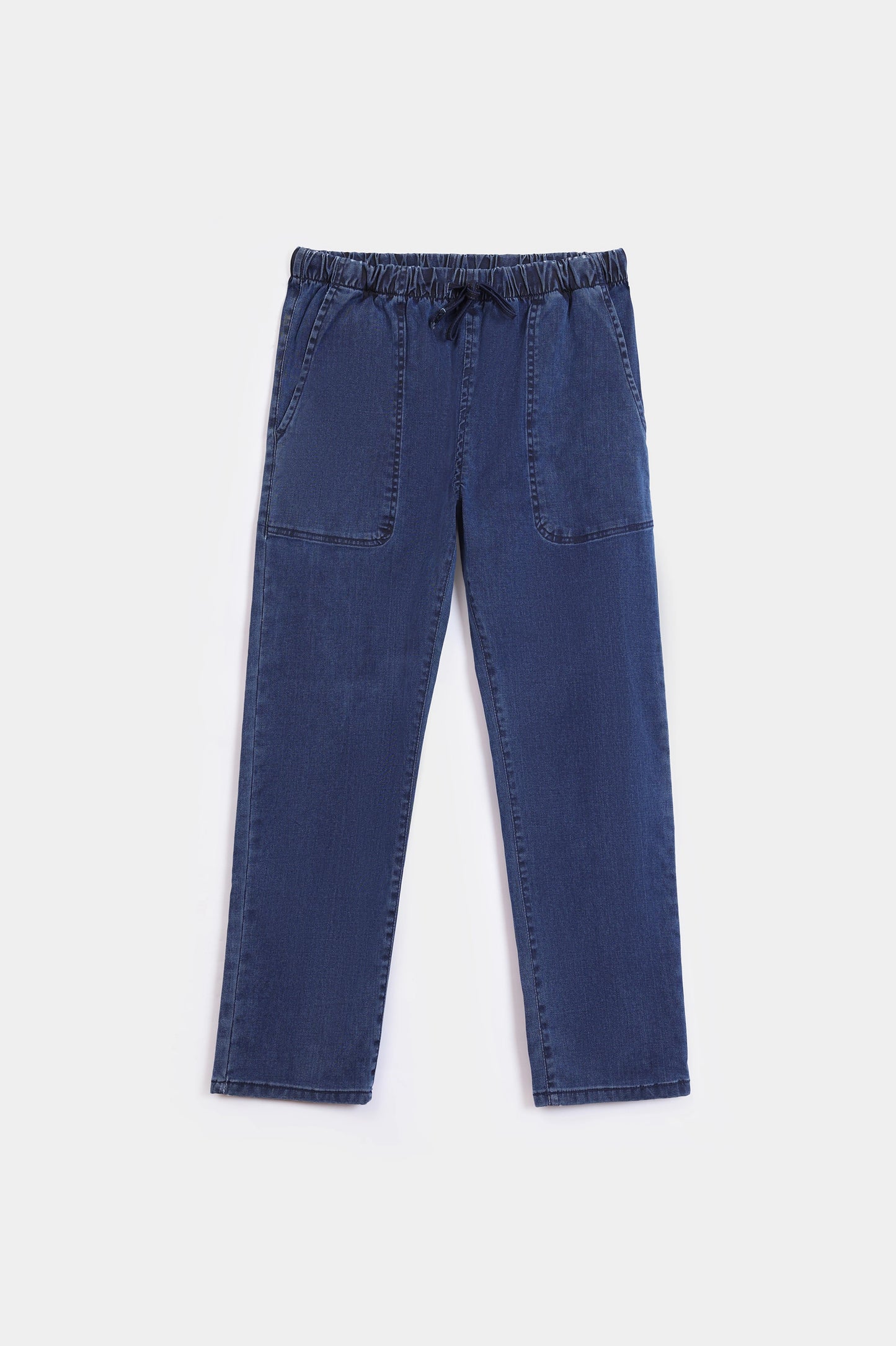 Smart Jogger Fit Denim Trousers - Cougar Clothing