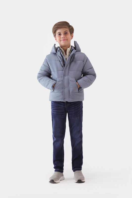 Hooded Quilted Jacket