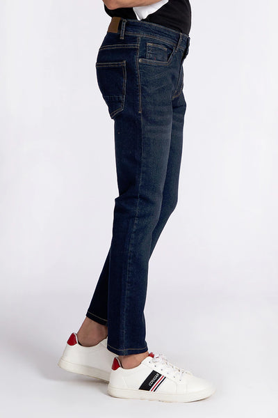 Blue Slim Fit Denim