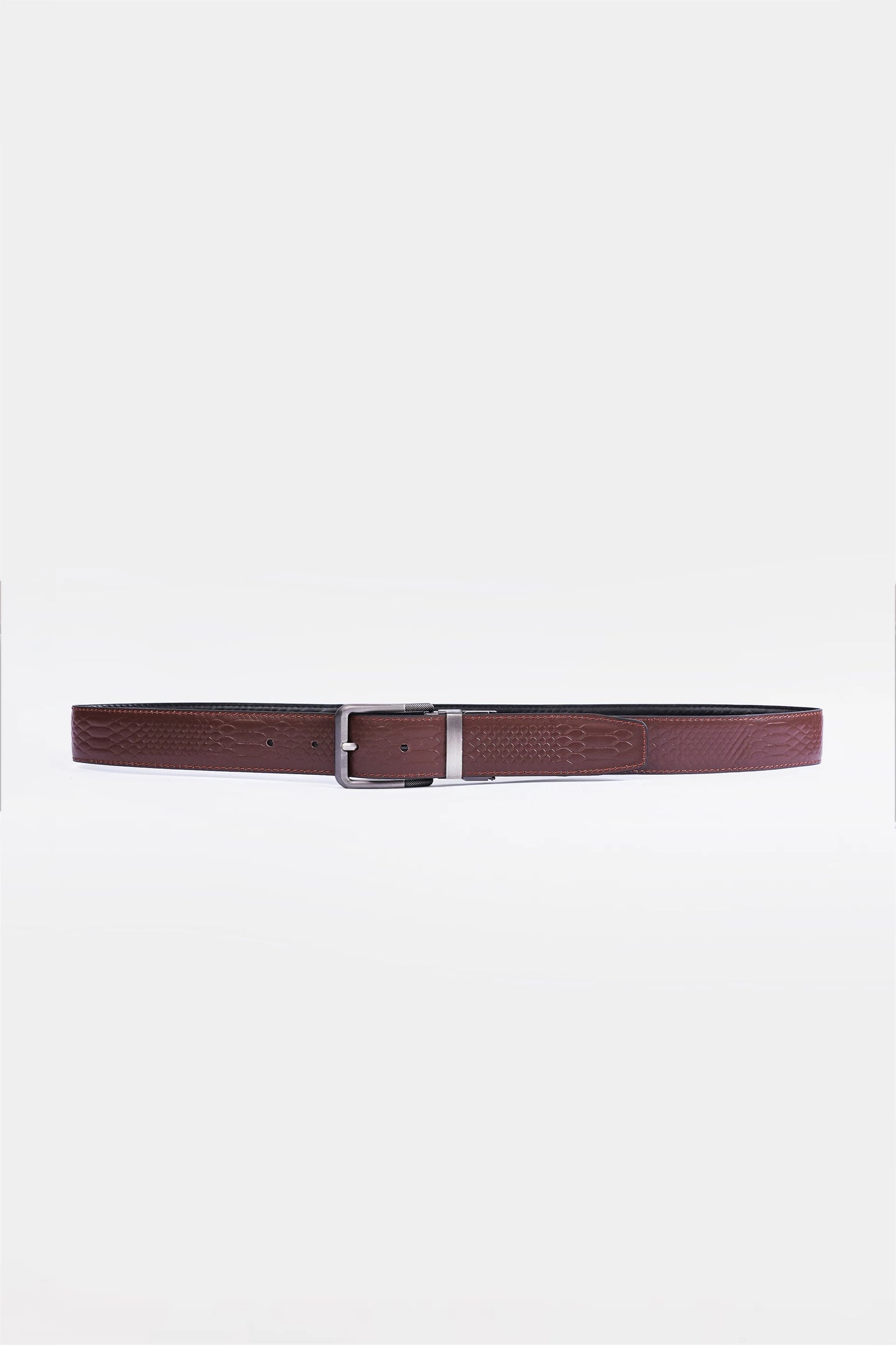 Textured Reversible Belt - Cougar Clothing