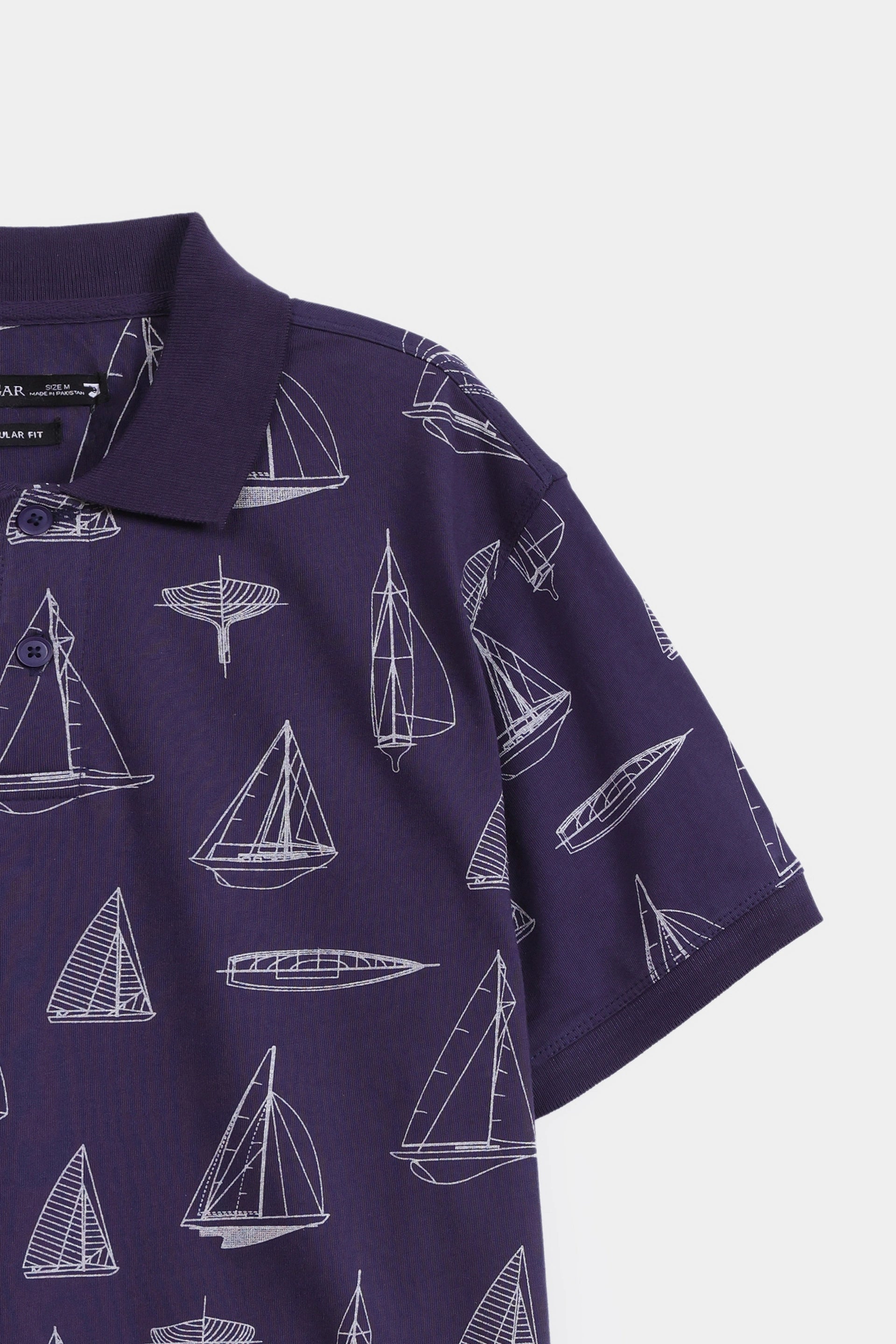 All Over Printed Polo - Cougar Clothing