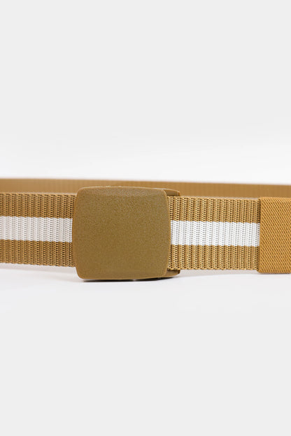 Contrast Striped Webbing Belt - Cougar Clothing