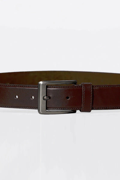 Coffee Leather Belt
