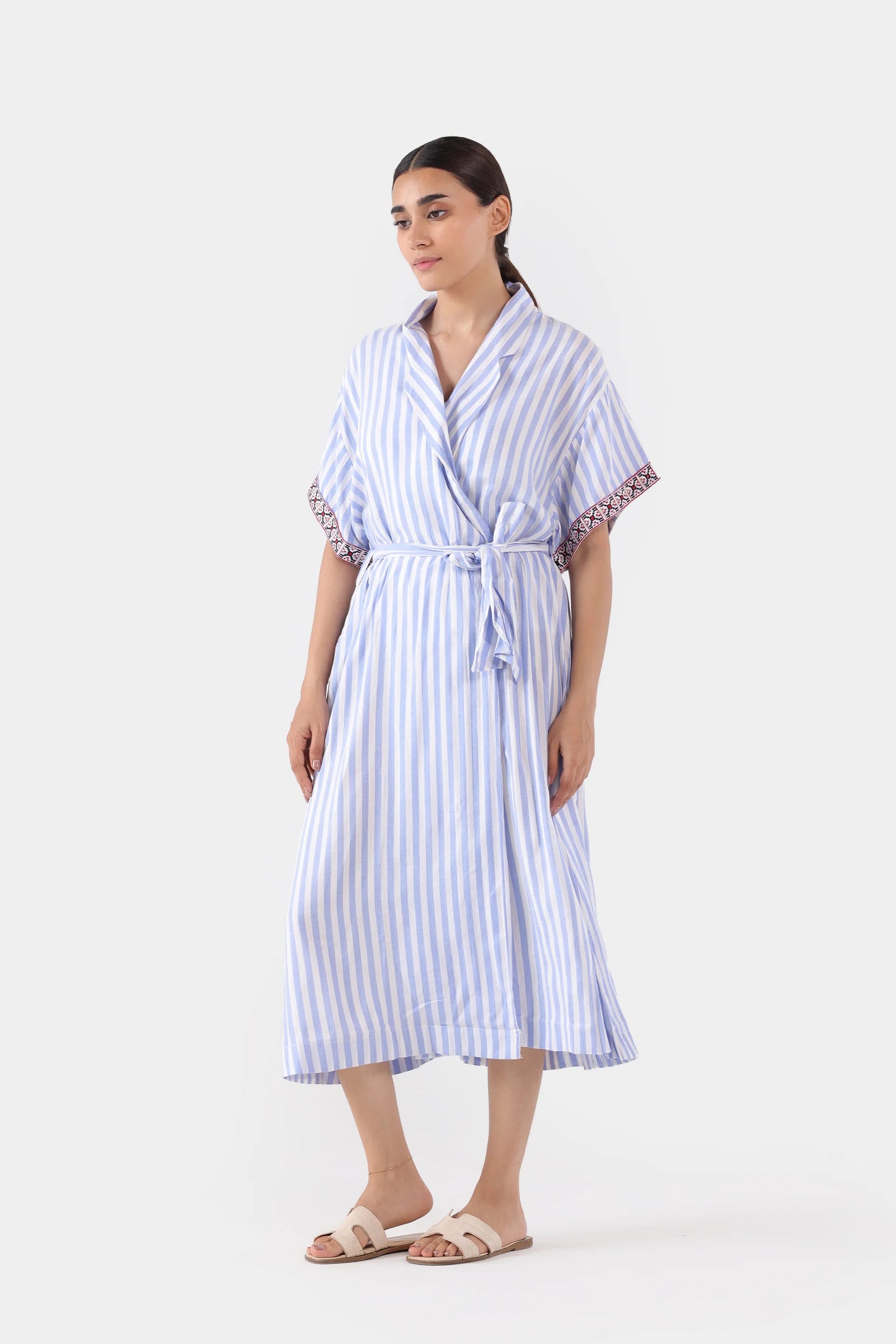 Midi Wrap Dress - Cougar Clothing