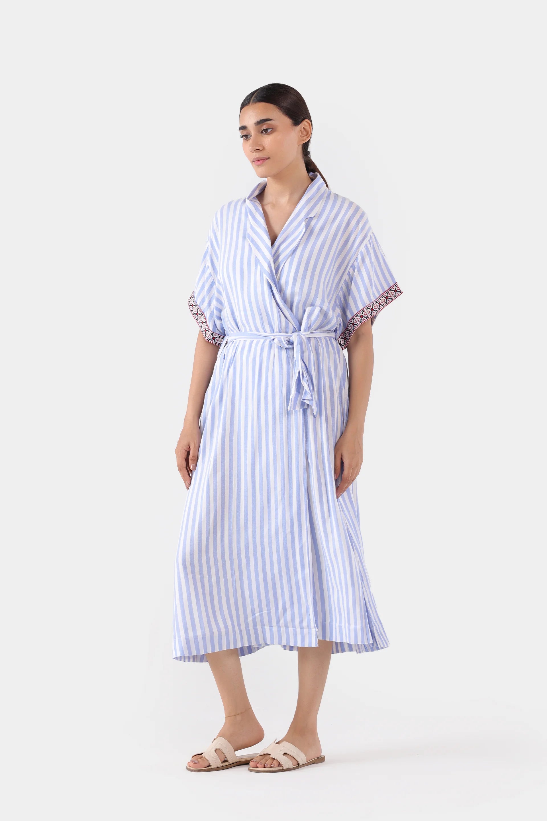 Midi Wrap Dress - Cougar Clothing