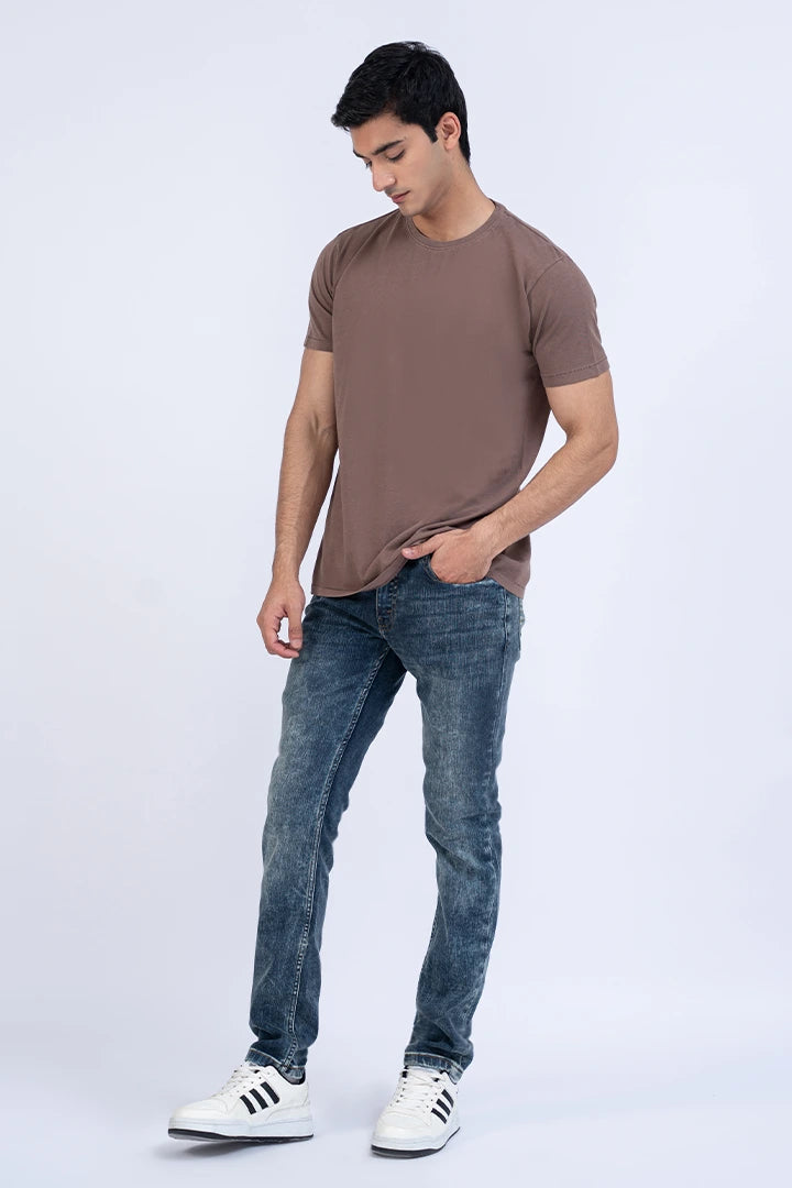 Long fit t shirt hot sale
