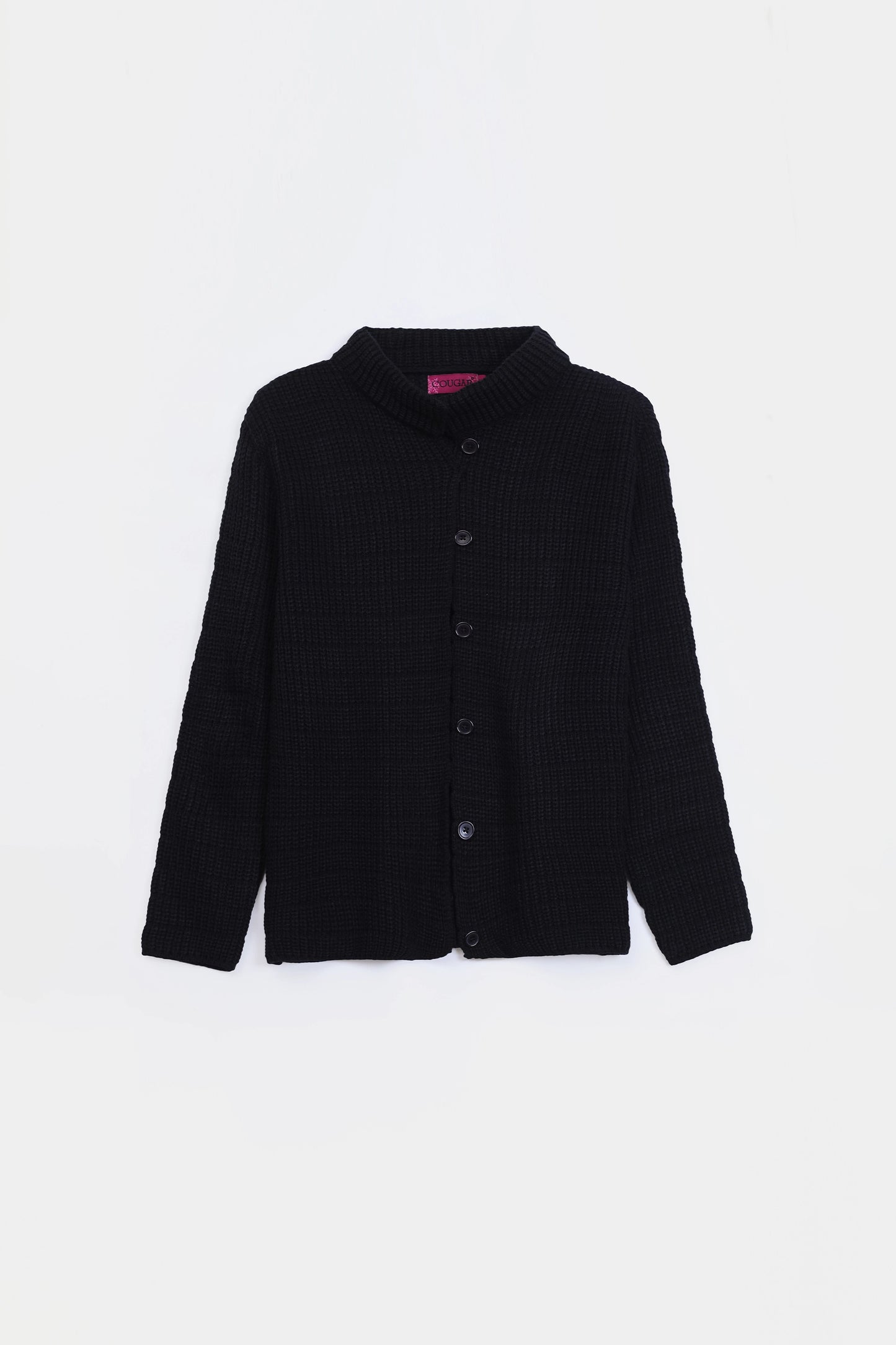 Thick Ribbed Knit Cardigan