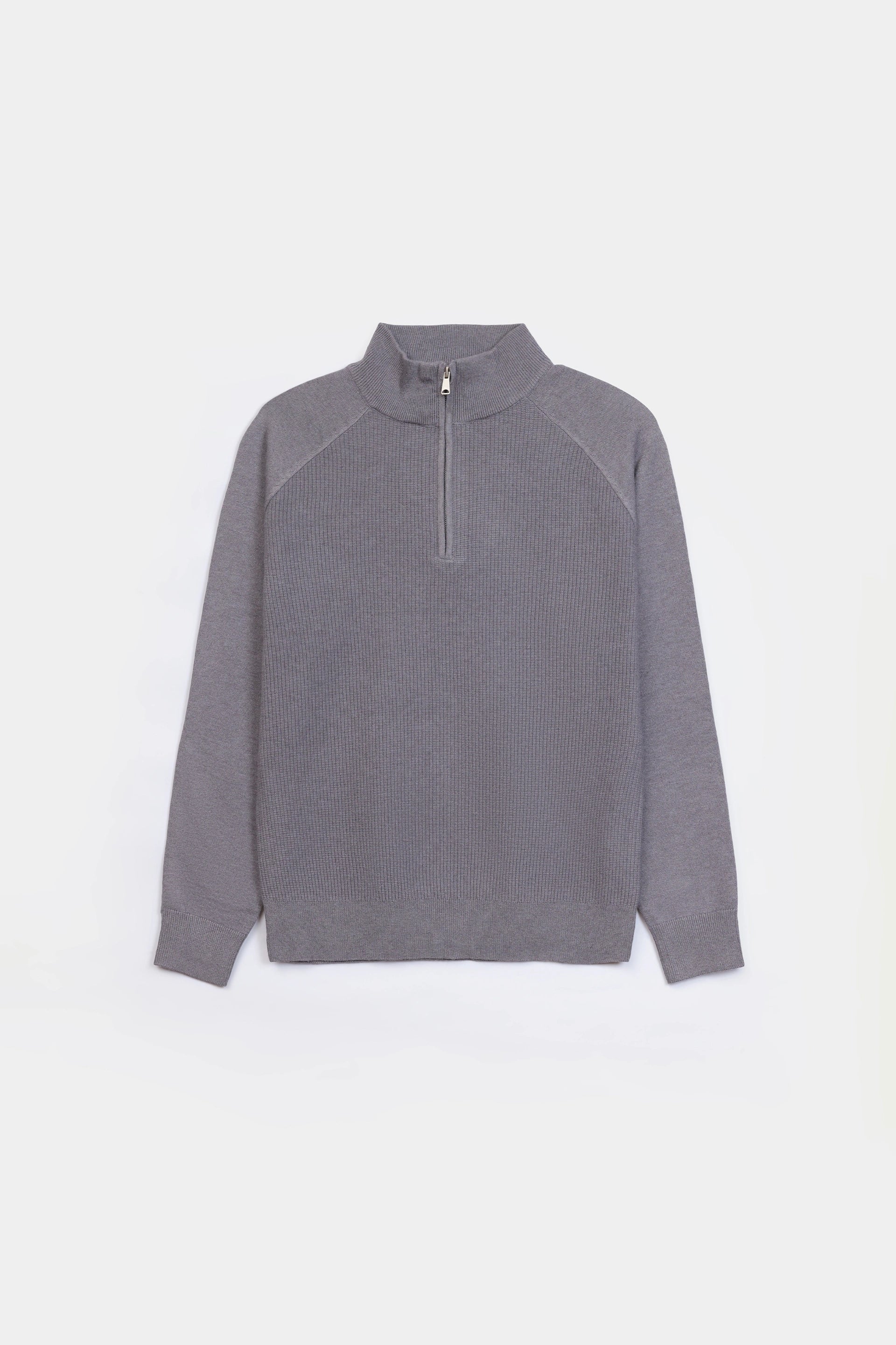 Raglan Quarter Zip Sweater - Cougar Clothing