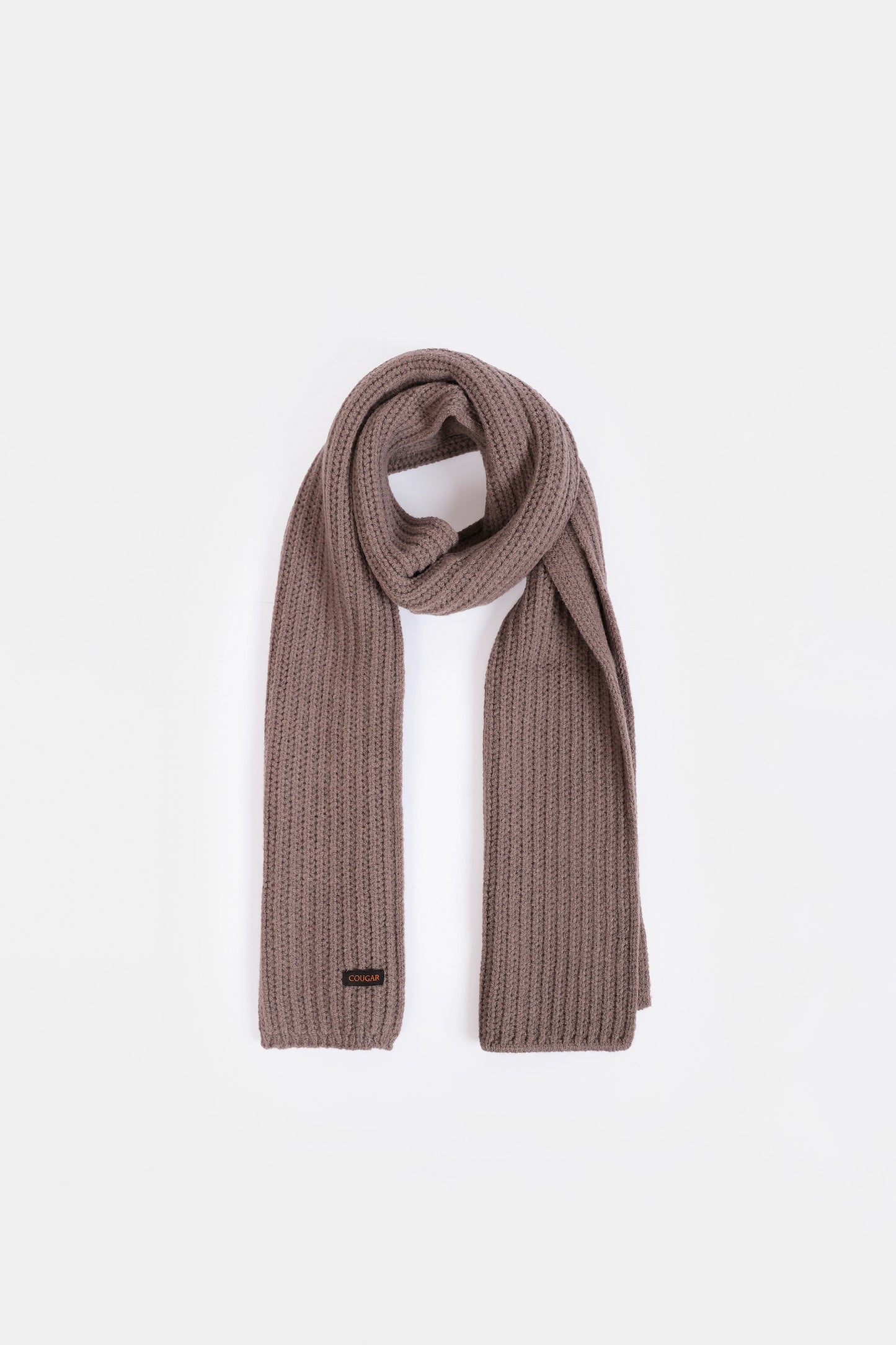 Rib Knit Scarf - Cougar Clothing