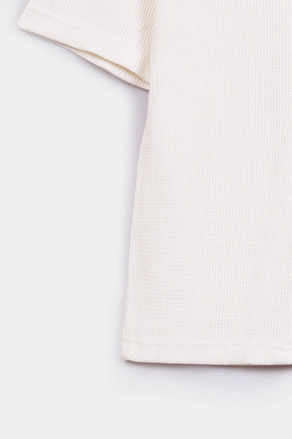 Waffled Resort Collar Shirt - Cougar Clothing