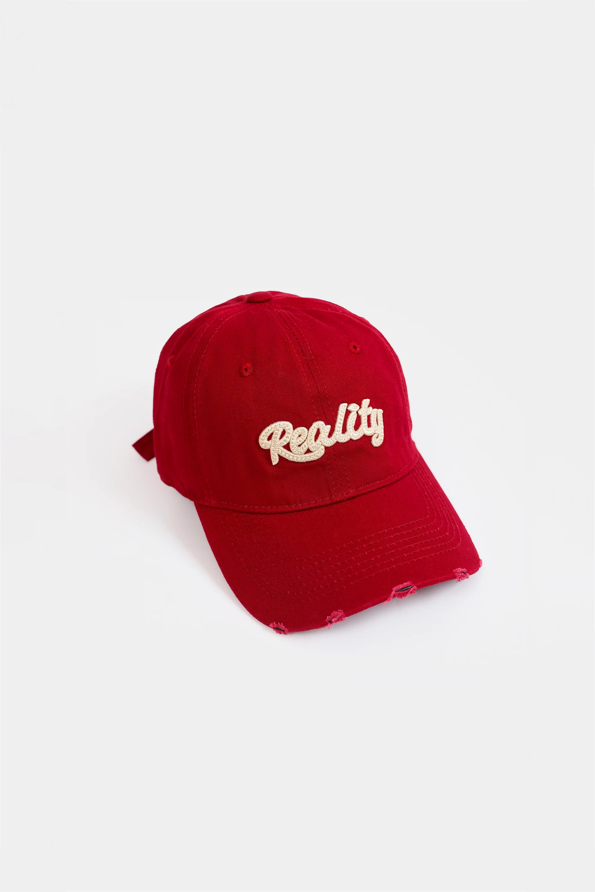 Embroidered Ripped P-Cap - Cougar Clothing