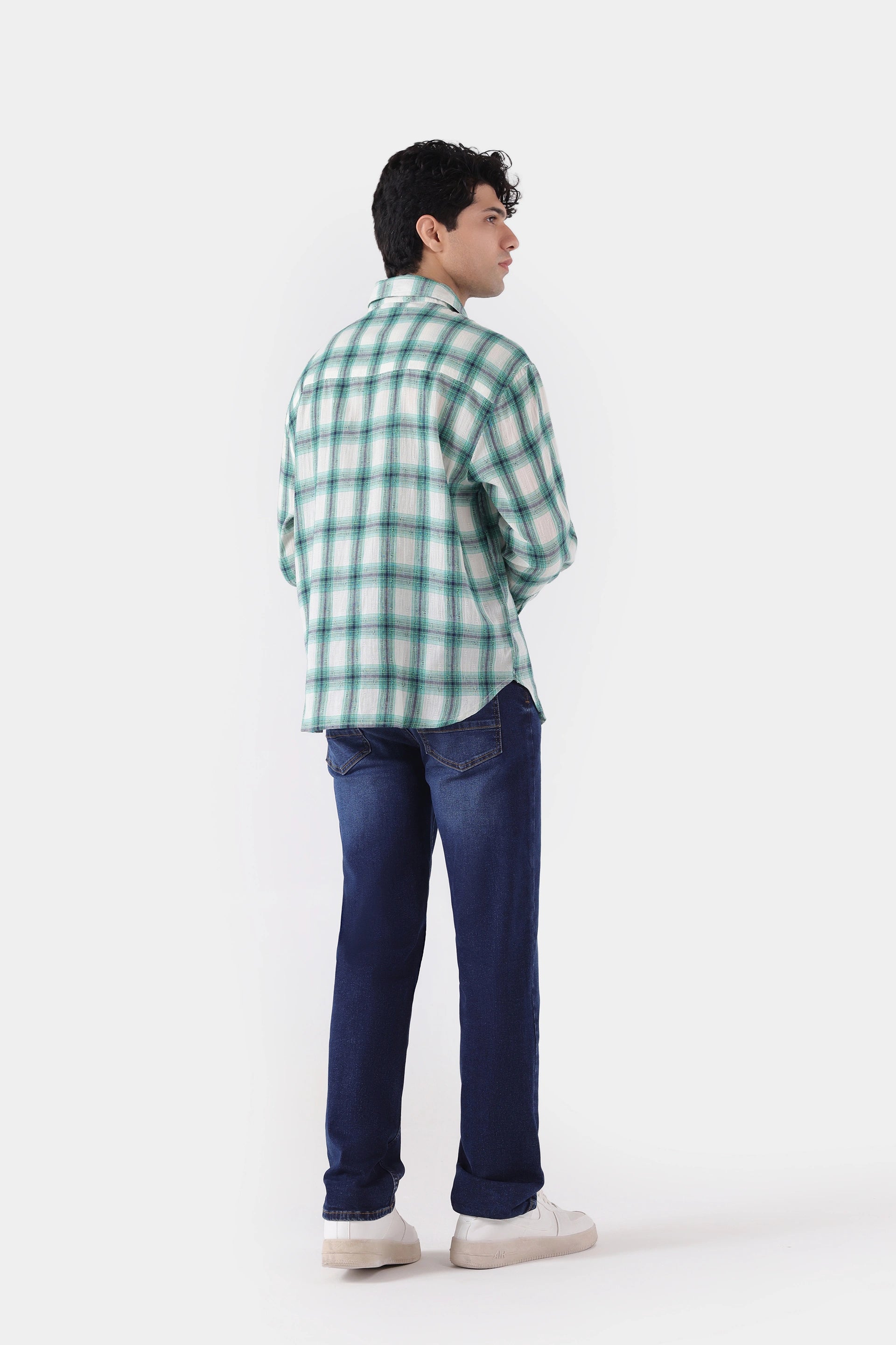 Jacquard Check Shirt - Cougar Clothing