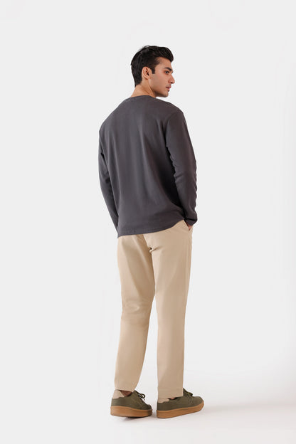 Popcorn Knit T-Shirt - Cougar Clothing