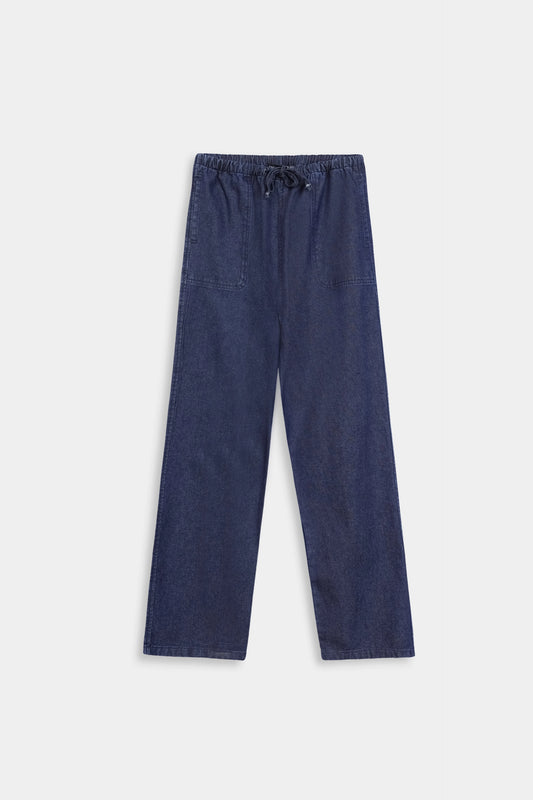 Woven Trousers With Patch Pockets