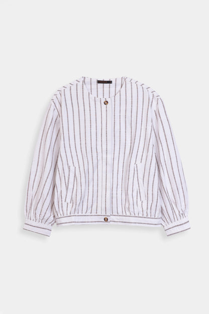 Yarn Dyed Striped Top