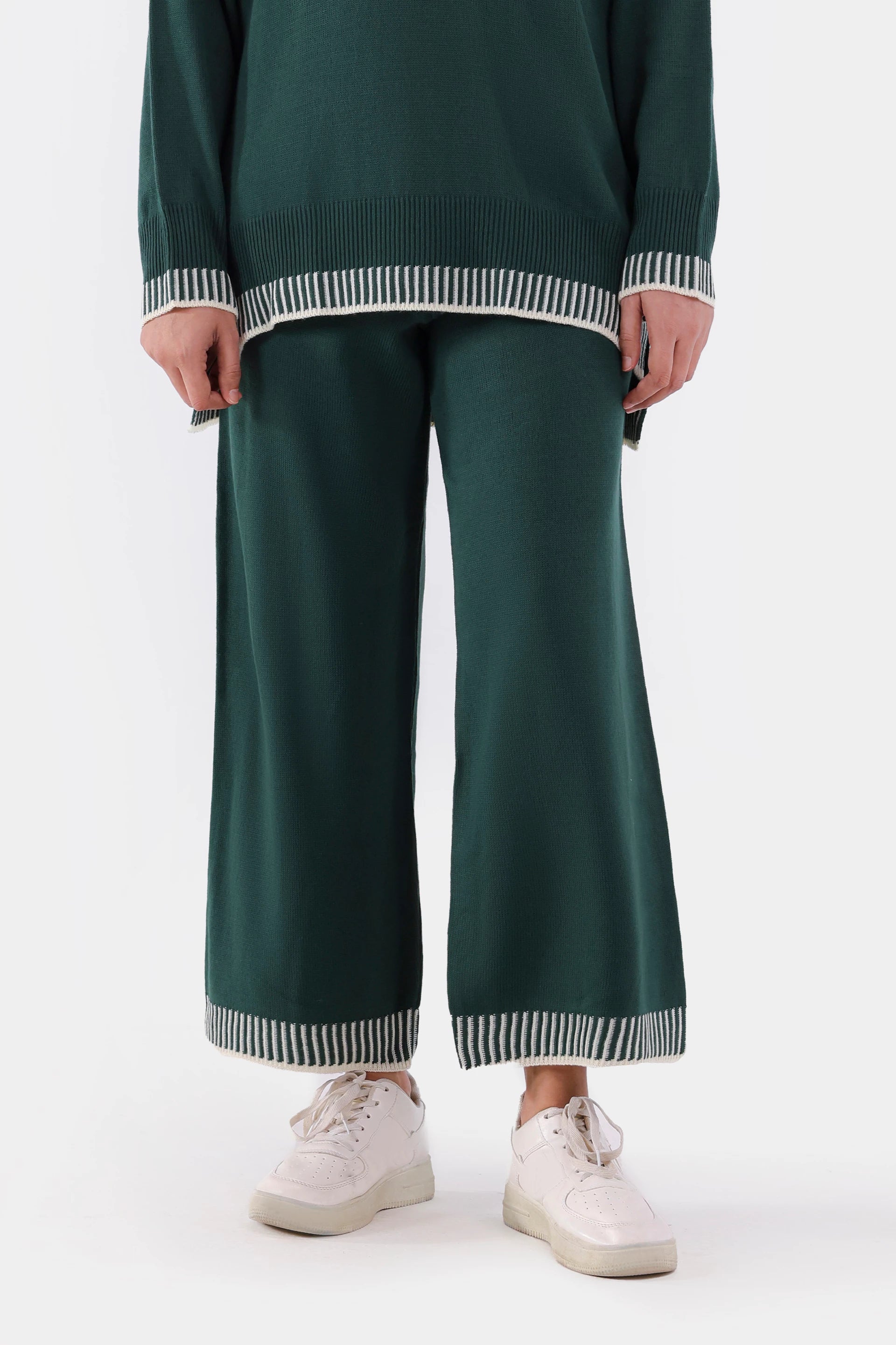 Contrast Trimmed Co-Ord Set - Cougar Clothing