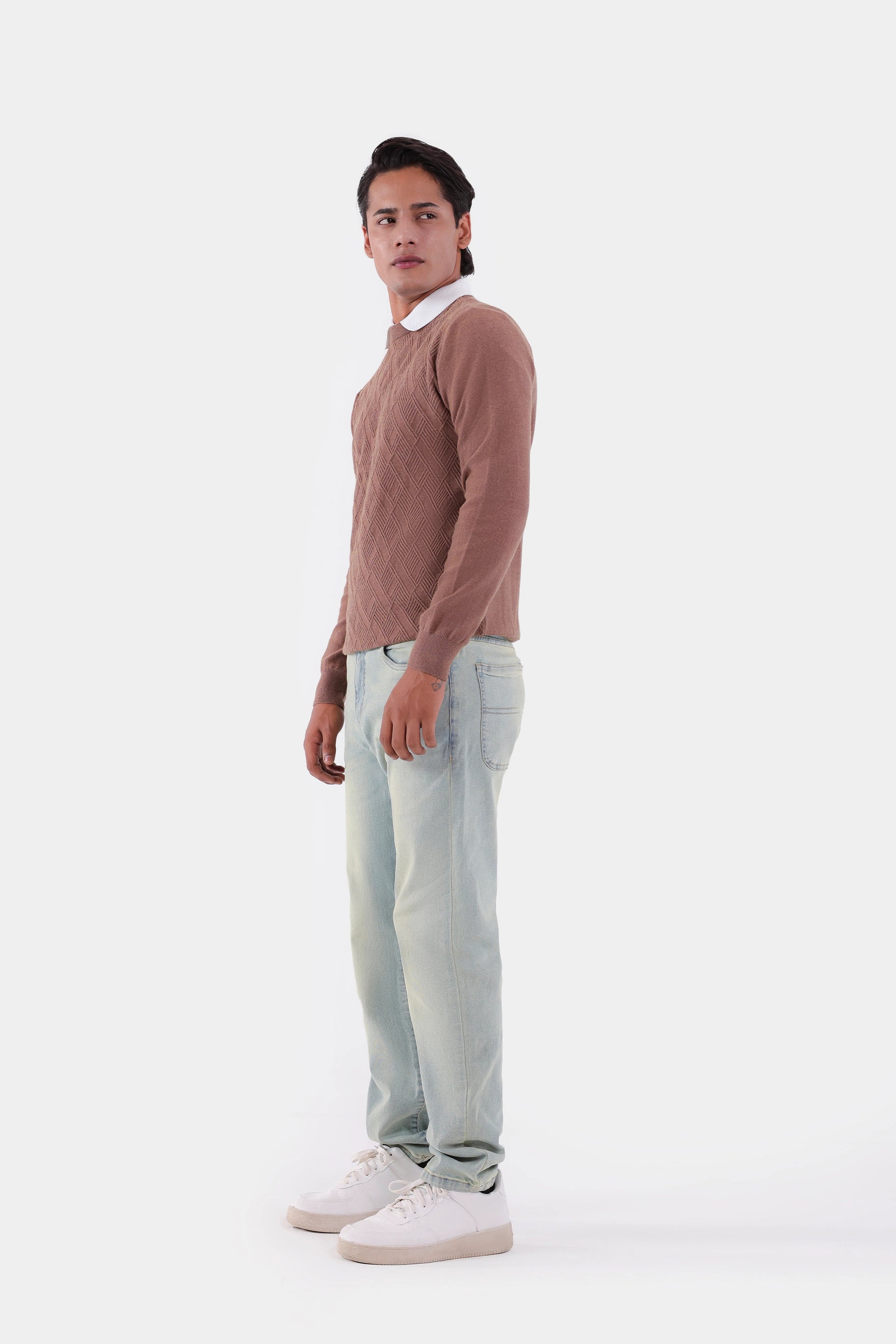 Textured Sweater - Cougar Clothing