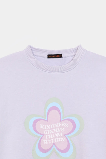 Floral Print Sweatshirt - Cougar Clothing