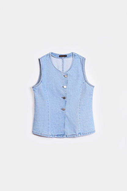 Denim Vest - Cougar Clothing