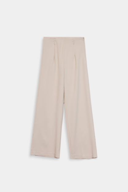 Loose Fit Pleated Trousers