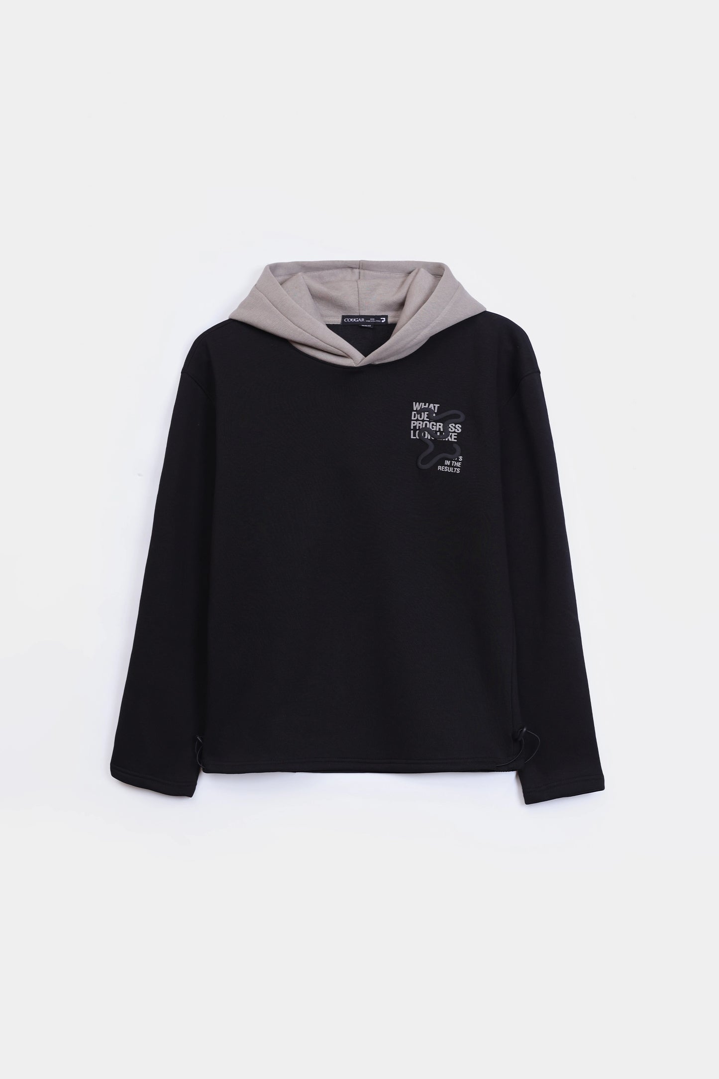 Contrast Hood Fleece Hoodie