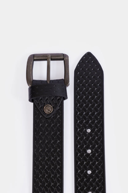 Criss-Cross Leather Belt - Cougar Clothing