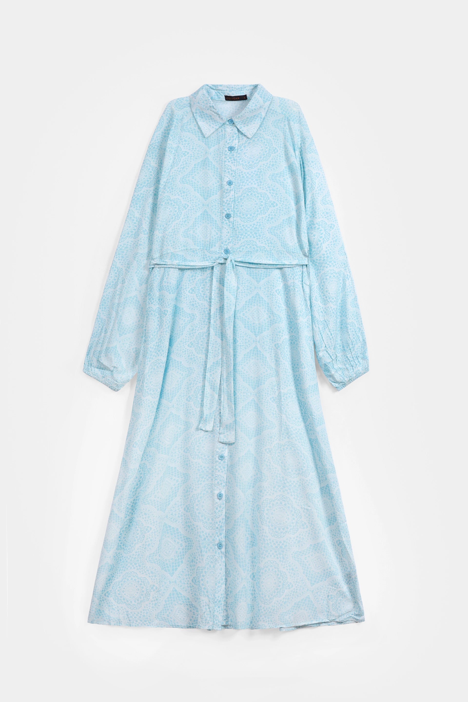 Printed Midi Dress - Cougar Clothing