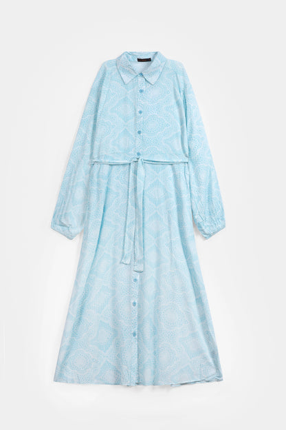 Printed Midi Dress - Cougar Clothing