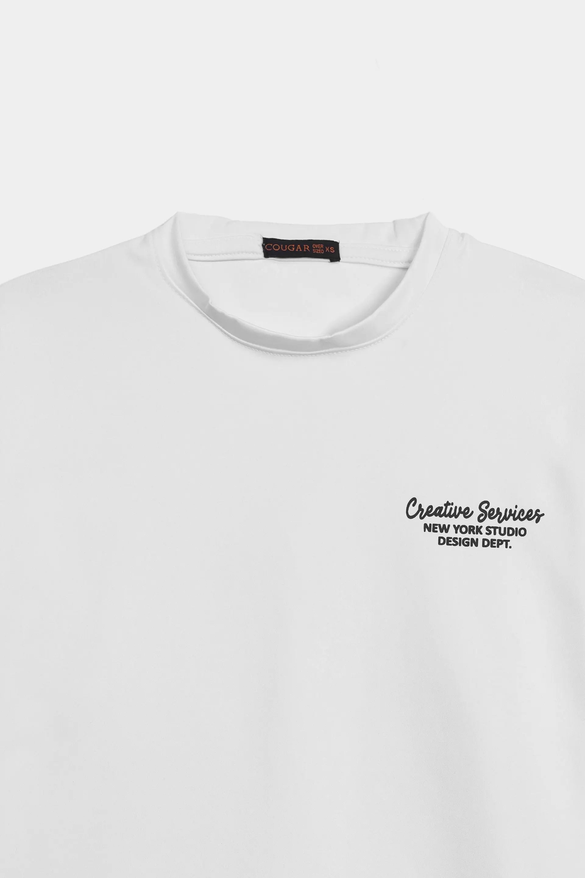 Oversized Back Printed Sweatshirt - Cougar Clothing