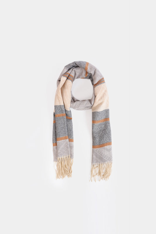 Geometrical Knit Shawl