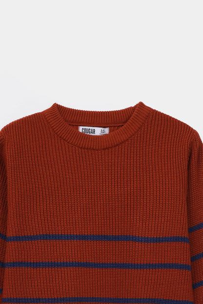 Striped Sweater - Cougar Clothing