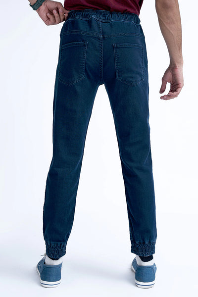 Navy Woven Trousers
