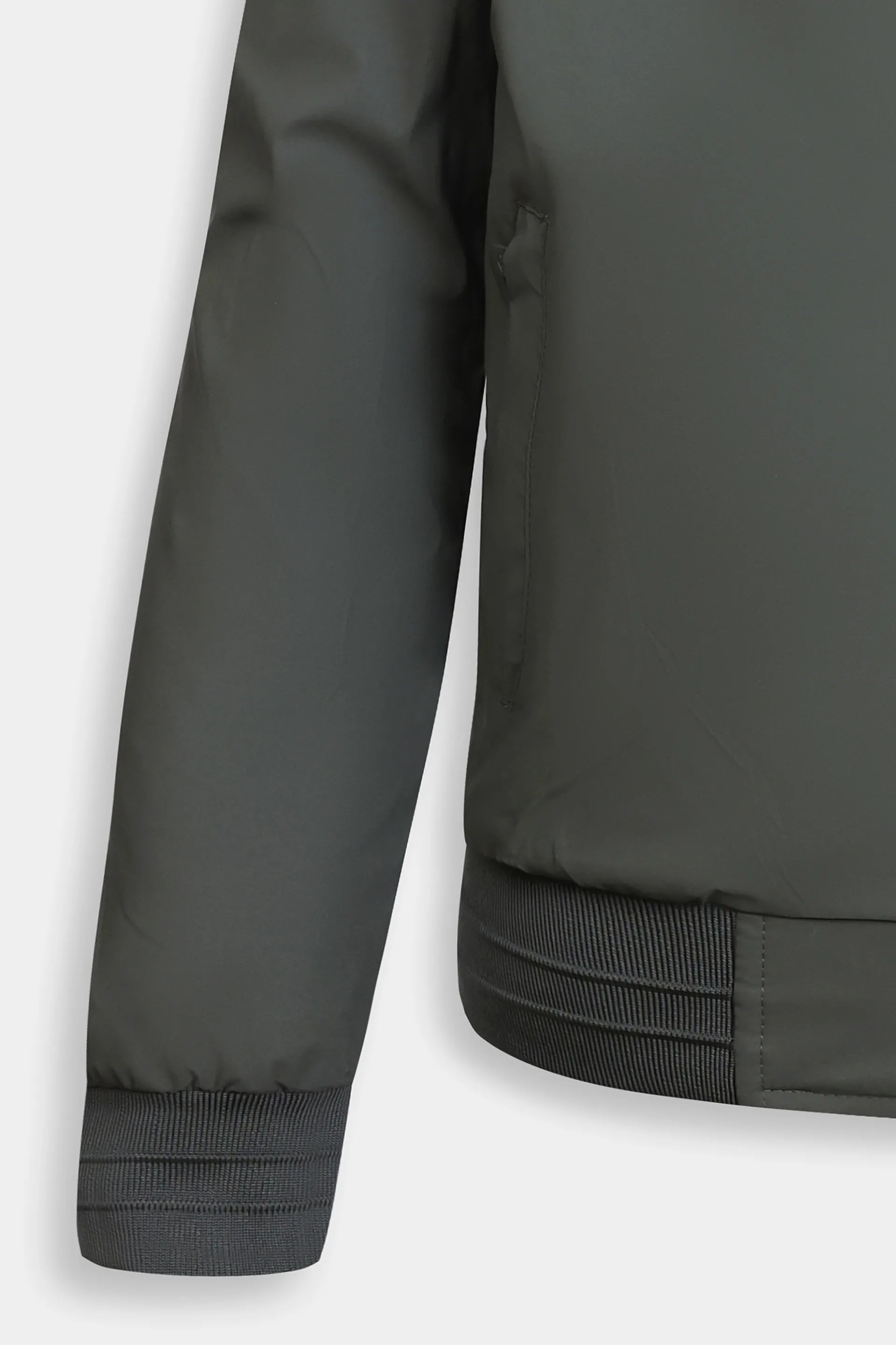 Ribbed Jacket With Detachable Hood - Cougar Clothing