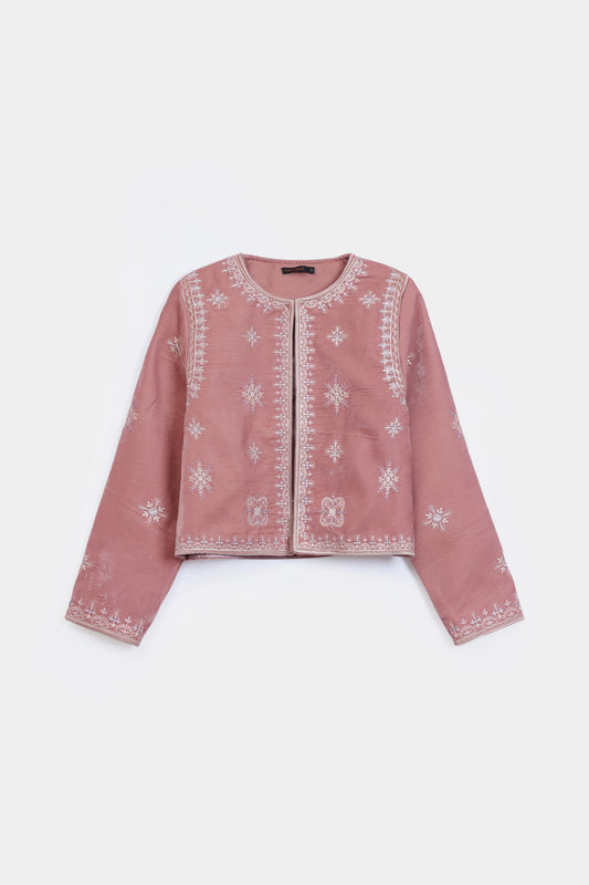 Embroidered Velvet Jacket - Cougar Clothing