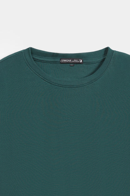 Raised Text T-Shirt - Cougar Clothing