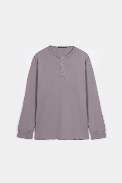 Basic Henley T-Shirt - Cougar Clothing