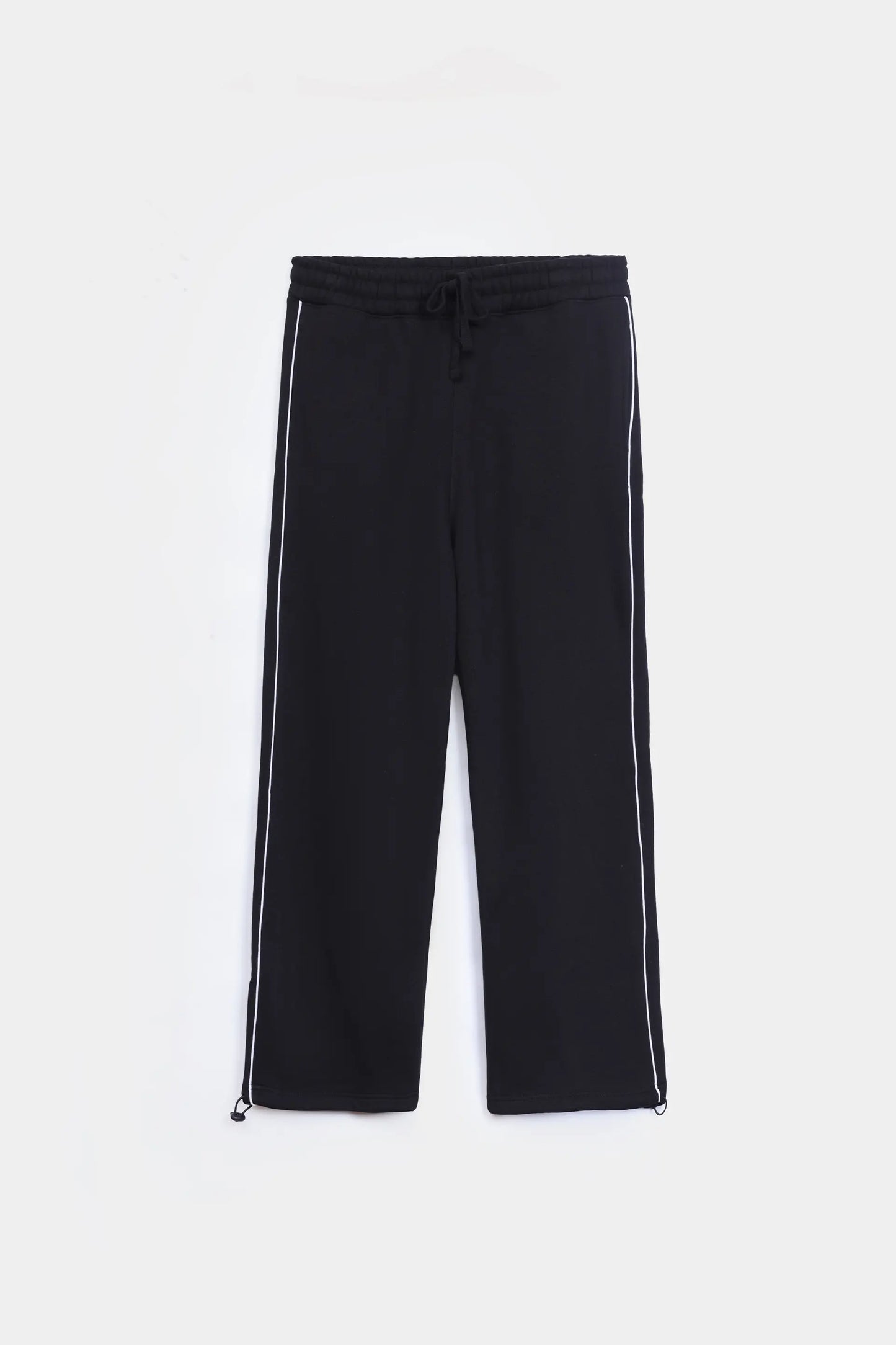 Trousers With Contrast Piping