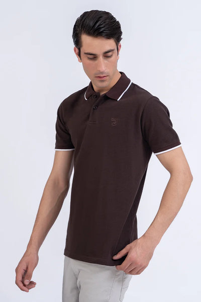 Chocolate Tipped Polo