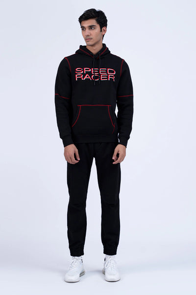 SPEED RACER Black Pullover Hoodie